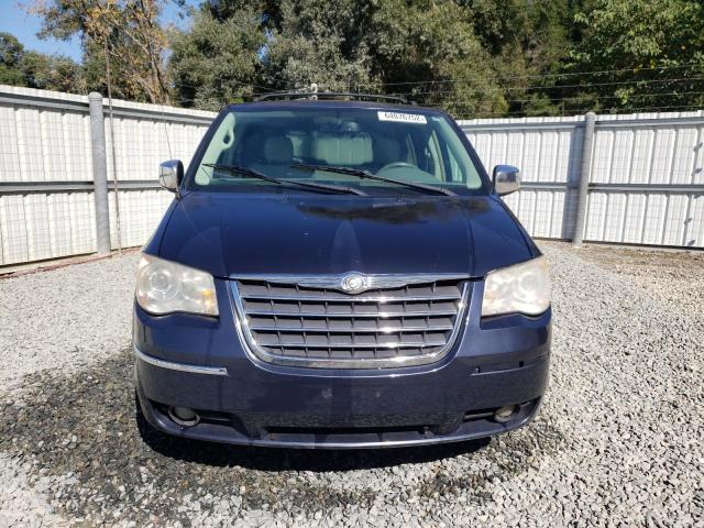 2A8HR64X28R754353 - 2008 CHRYSLER TOWN & COU BLUE photo 9