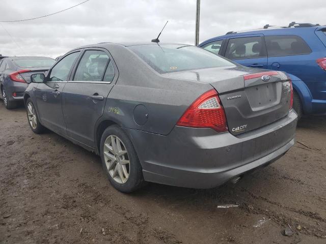 3FAHP0JG2CR236976 - 2012 FORD FUSION SEL GRAY photo 3