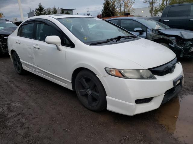 2HGFA16649H109161 - 2009 HONDA CIVIC LX-S أبيض صورة 1