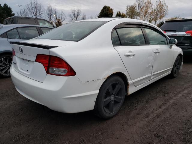 2HGFA16649H109161 - 2009 HONDA CIVIC LX-S أبيض صورة 4