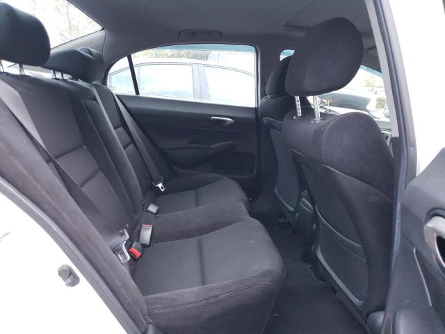 2HGFA16649H109161 - 2009 HONDA CIVIC LX-S أبيض صورة 6