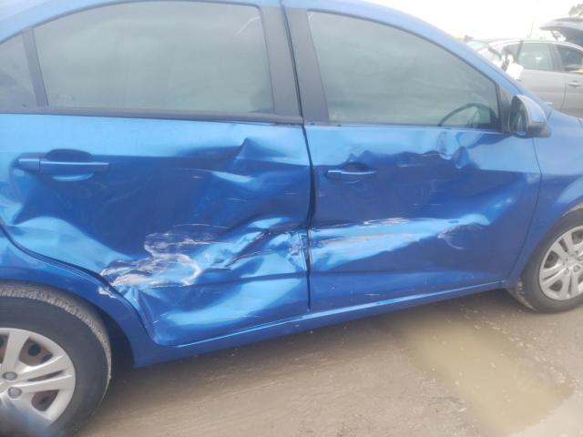 1G1JB5SH1H4144474 - 2017 CHEVROLET SONIC LS BLUE photo 9