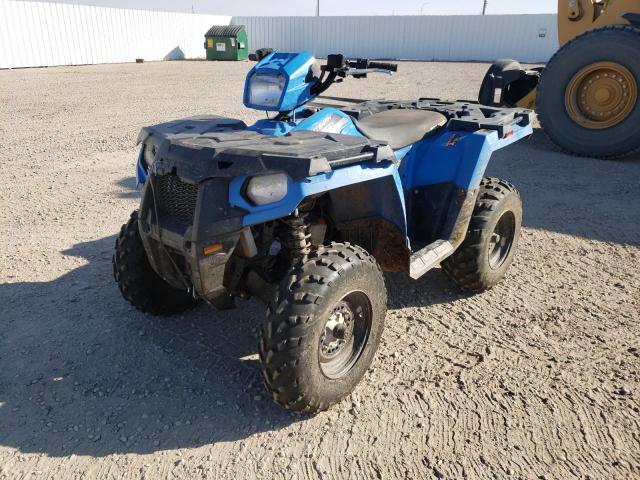 4XASEA57XKA289656 - 2019 POLARIS SPORTSMAN BLUE photo 2