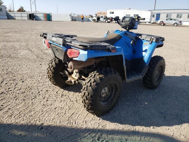 4XASEA57XKA289656 - 2019 POLARIS SPORTSMAN BLUE photo 4