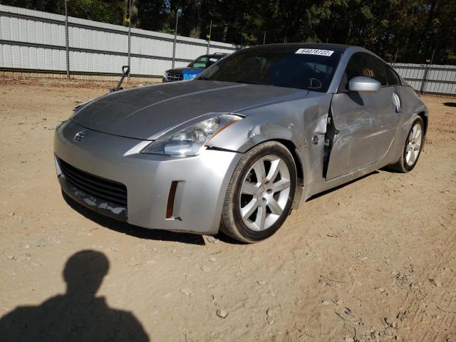 JN1AZ34D25M609375 - 2005 NISSAN 350Z COUPE SILVER photo 2