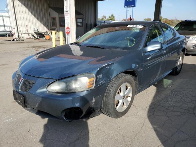 2G2WP552861181508 - 2006 PONTIAC GRAND PRIX ლურჯი ფოტო 2