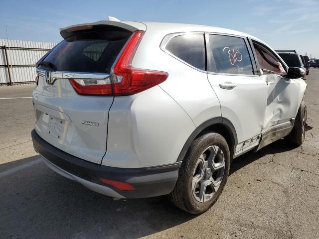 2HKRW2H80JH666288 - 2018 HONDA CR-V EXL WHITE photo 4