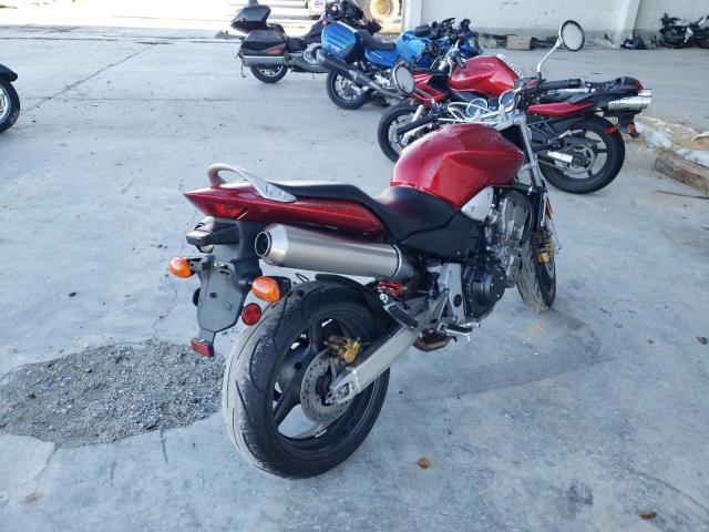 JH2SC48097M500440 - 2007 HONDA CB900 F RED photo 4