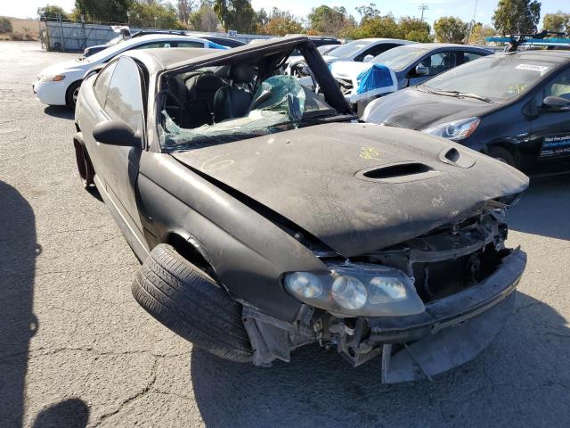 6G2VX12U05L399741 - 2005 PONTIAC GTO BLACK photo 1