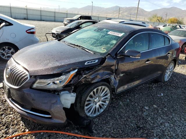 1G4GF5G33FF208305 - 2015 BUICK LACROSSE P GRAY photo 2