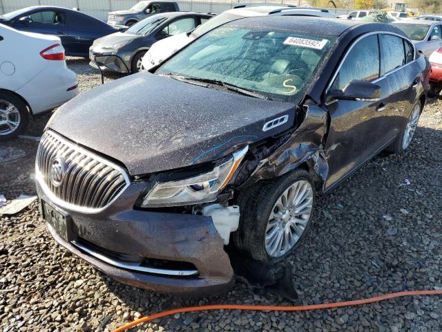 1G4GF5G33FF208305 - 2015 BUICK LACROSSE P GRAY photo 9