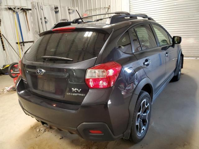 JF2GPAKC0D2215767 - 2013 SUBARU XV CROSSTR CHARCOAL photo 4