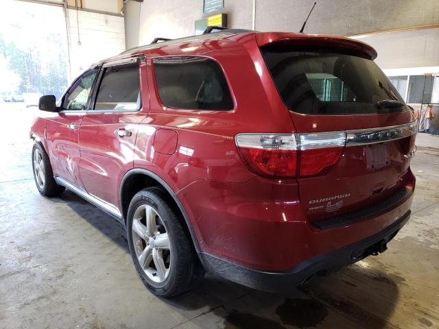 1D4SE5GT3BC664224 - 2011 DODGE DURANGO CI RED photo 3