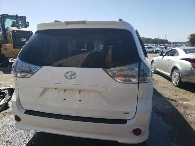 5TDXZ3DC9LS028598 - 2020 TOYOTA SIENNA SE WHITE photo 9