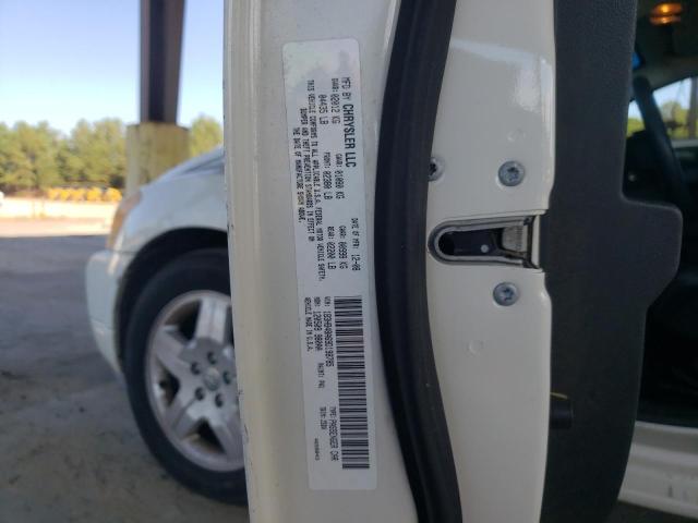 1B3HB48A69D198785 - 2009 DODGE CALIBER SX WHITE photo 10