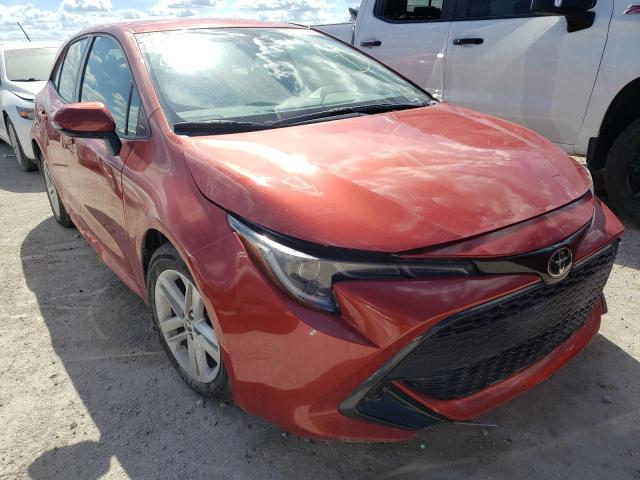 JTNK4RBE8K3035781 - 2019 TOYOTA COROLLA SE RED photo 1