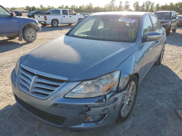 KMHGC46FX9U054965 - 2009 HYUNDAI GENESIS 4. GRAY photo 2