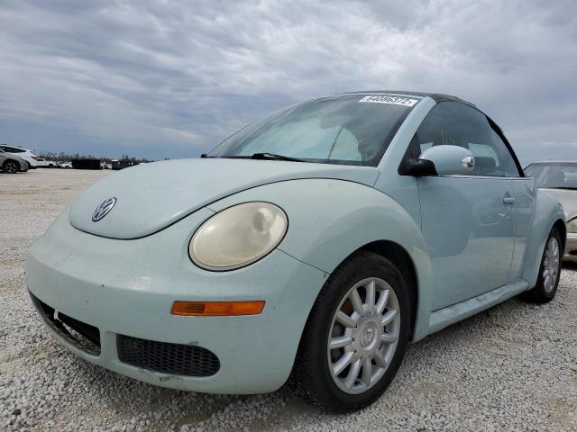 3VWPF31Y66M317948 - 2006 VOLKSWAGEN NEW BEETLE 蓝色 照片 1