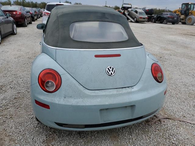 3VWPF31Y66M317948 - 2006 VOLKSWAGEN NEW BEETLE 蓝色 照片 6