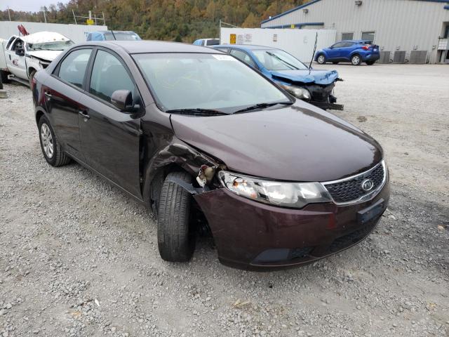 KNAFU4A25B5444984 - 2011 KIA FORTE EX BURGUNDY photo 1