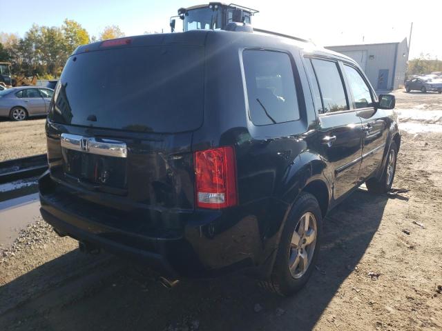 5FNYF4H44BB072940 - 2011 HONDA PILOT BLACK photo 4