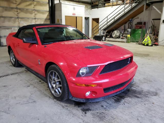 1ZVHT89S375268161 - 2007 FORD MUSTANG SH RED photo 1