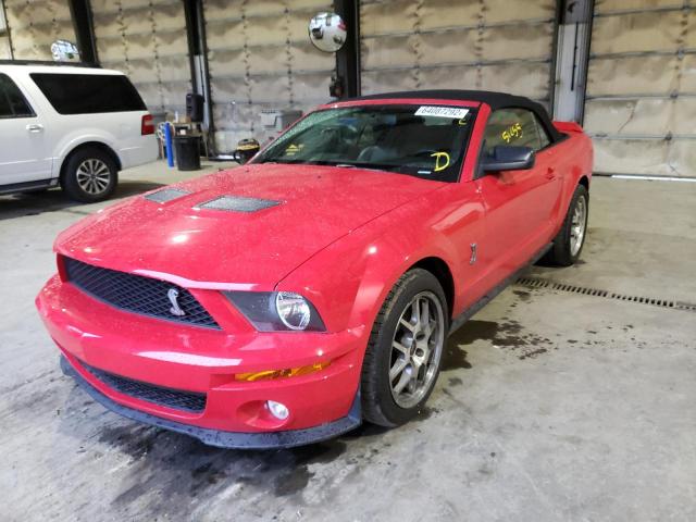1ZVHT89S375268161 - 2007 FORD MUSTANG SH RED photo 2