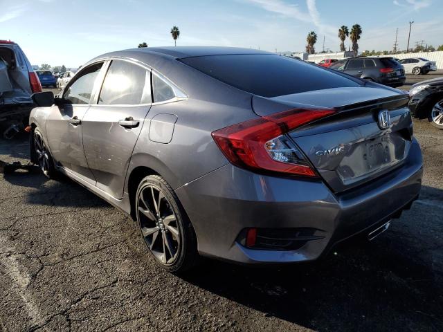 2HGFC2F82LH599107 - 2020 HONDA CIVIC SPOR CHARCOAL photo 3
