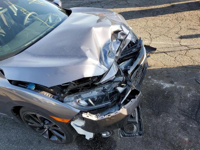 2HGFC2F82LH599107 - 2020 HONDA CIVIC SPOR CHARCOAL photo 9