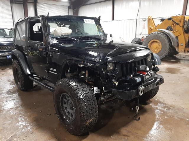 1C4AJWAGXCL241521 - 2012 JEEP WRANGLER S BLACK photo 9