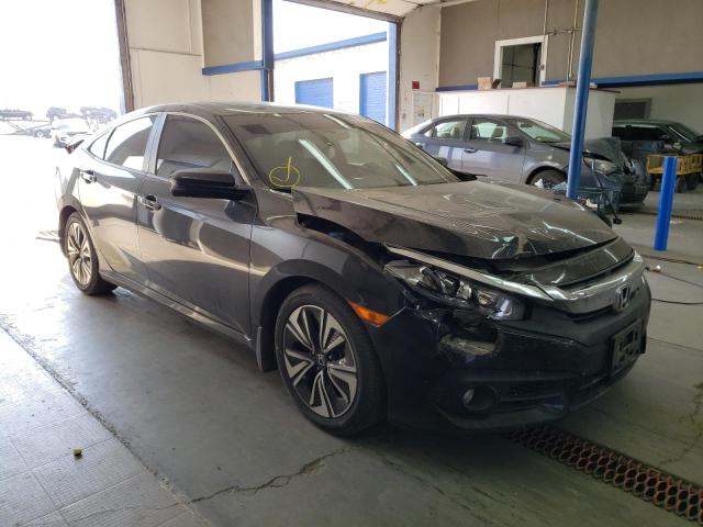 JHMFC1F79JX029029 - 2018 HONDA CIVIC EXL أسود صورة 1