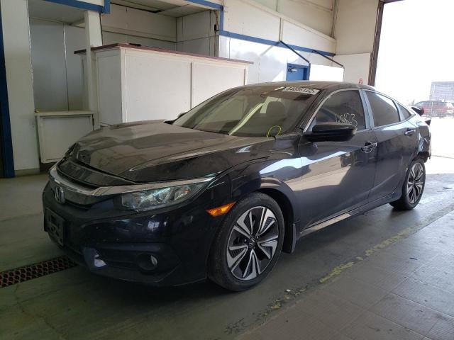 JHMFC1F79JX029029 - 2018 HONDA CIVIC EXL أسود صورة 2