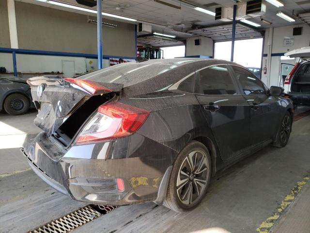 JHMFC1F79JX029029 - 2018 HONDA CIVIC EXL أسود صورة 4
