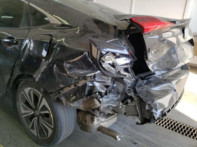 JHMFC1F79JX029029 - 2018 HONDA CIVIC EXL أسود صورة 9