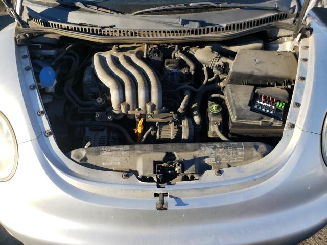 3VWCK21C21M450899 - 2001 VOLKSWAGEN NEW BEETLE 银色 照片 7