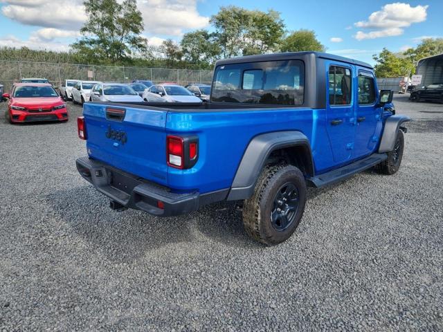 1C6HJTAGXML525415 - 2021 JEEP GLADIATOR BLUE photo 3