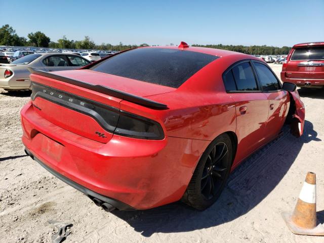 2C3CDXCT6GH****** - 2016 DODGE CHARGER R/ RED photo 4