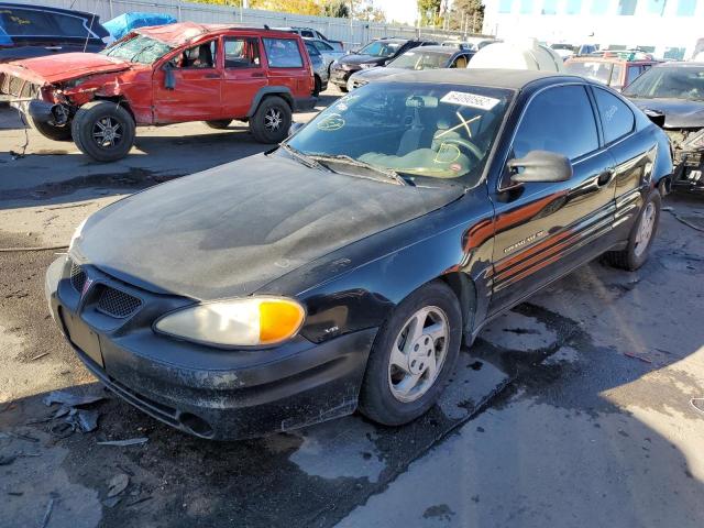 1G2NE12E7XM777515 - 1999 PONTIAC GRAND AM S BLACK photo 2