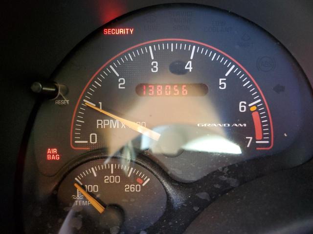 1G2NE12E7XM777515 - 1999 PONTIAC GRAND AM S BLACK photo 8