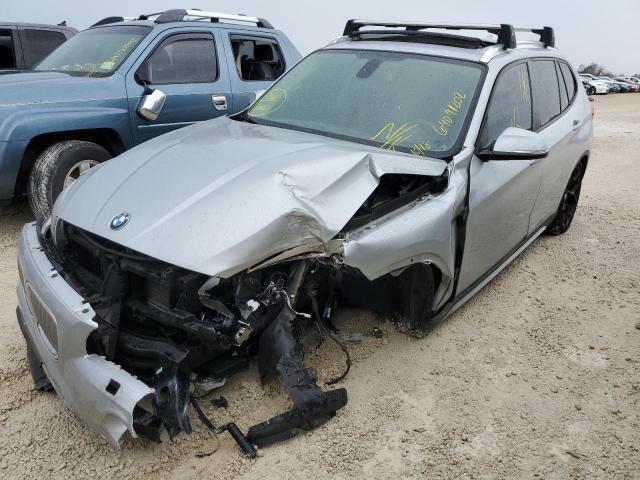 WBAVM5C53DVV90134 - 2013 BMW X1 XDRIVE3 SILVER photo 2