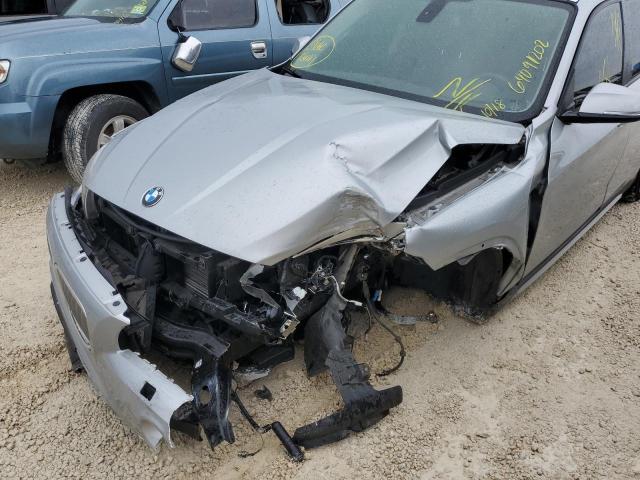 WBAVM5C53DVV90134 - 2013 BMW X1 XDRIVE3 SILVER photo 9