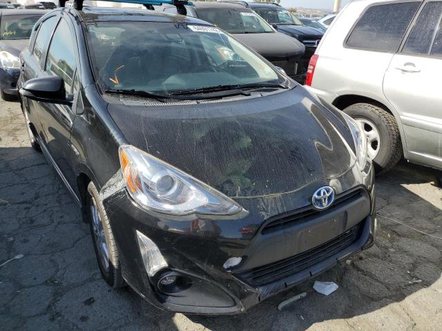 JTDKDTB37H1592282 - 2017 TOYOTA PRIUS C BLACK photo 9