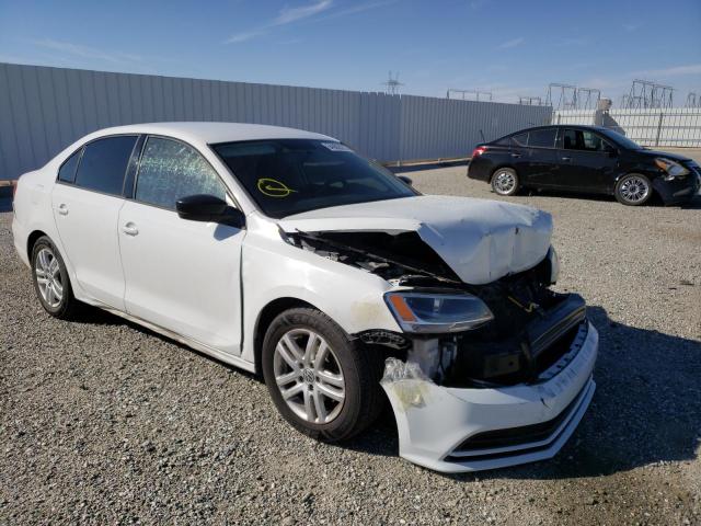 3VW2K7AJ5FM247407 - 2015 VOLKSWAGEN JETTA BASE WHITE photo 1