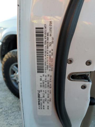 3C6UD5FL5CG336433 - 2012 DODGE RAM 2500 L WHITE photo 10