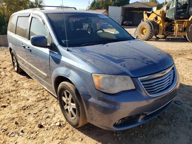 2C4RC1BG4CR135796 - 2012 CHRYSLER TOWN & COU BLUE photo 1