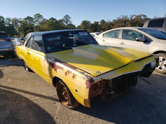 LH23C4G200674 - 1974 DODGE DART YELLOW photo 1