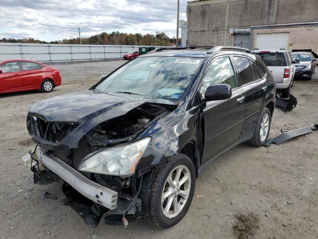 2T2HK31U39C133446 - 2009 LEXUS RX350 BLACK photo 2