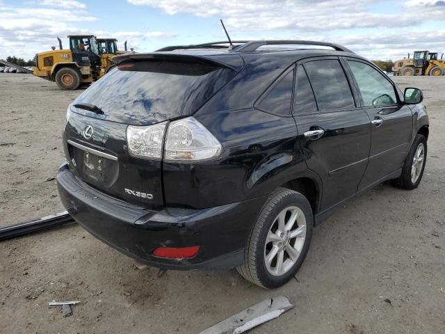 2T2HK31U39C133446 - 2009 LEXUS RX350 BLACK photo 4