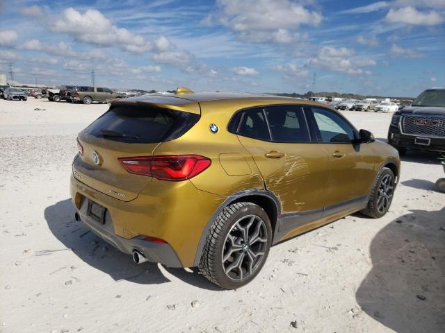 WBXYJ5C35JEB19577 - 2018 BMW X2 XDRIVE2 GOLD photo 4