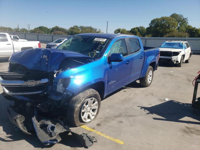 1GCGSCEN3J1297470 - 2018 CHEVROLET COLORADO L BLUE photo 2